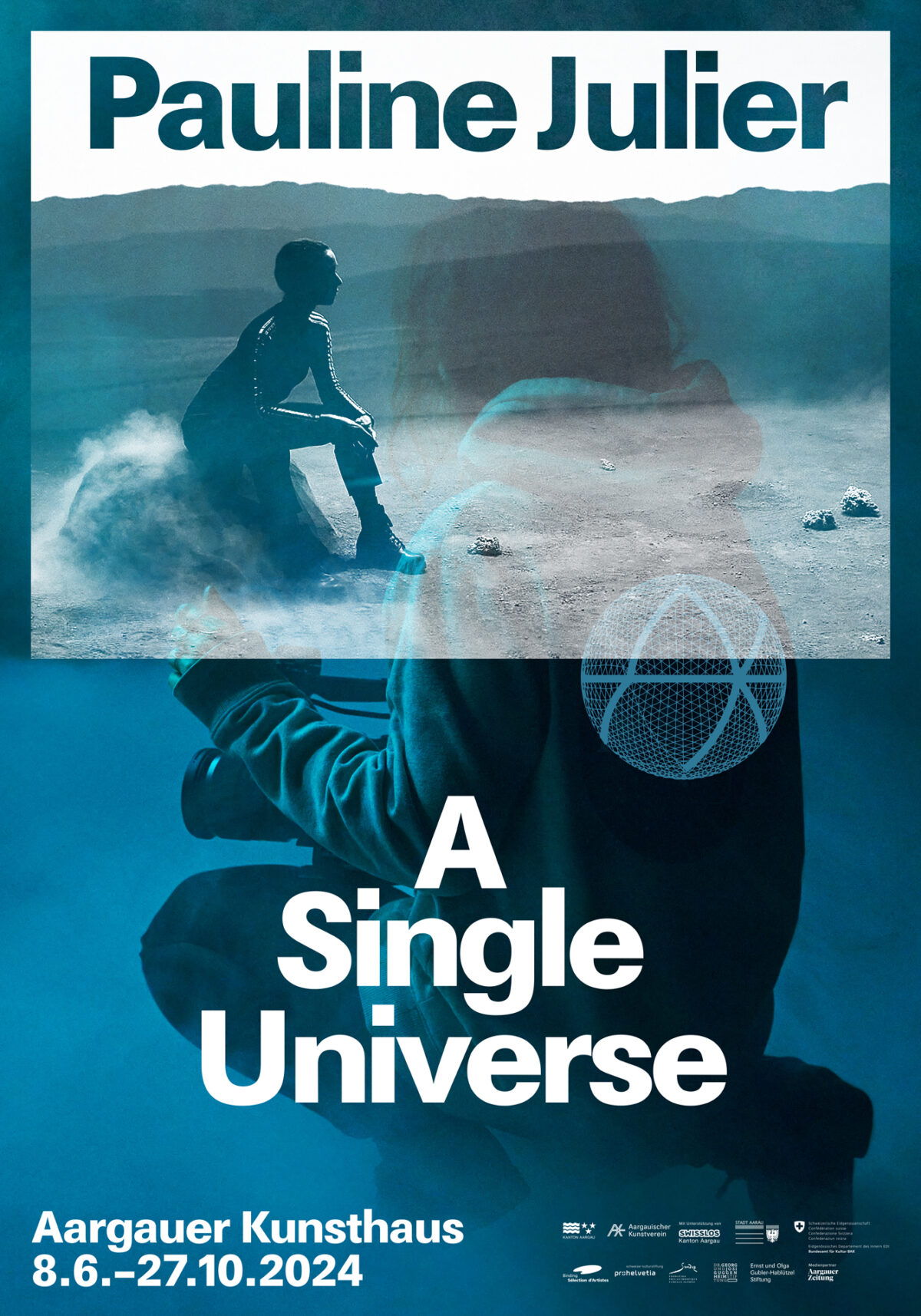 Poster der Ausstellung Pauline Julier. A Single Universe
