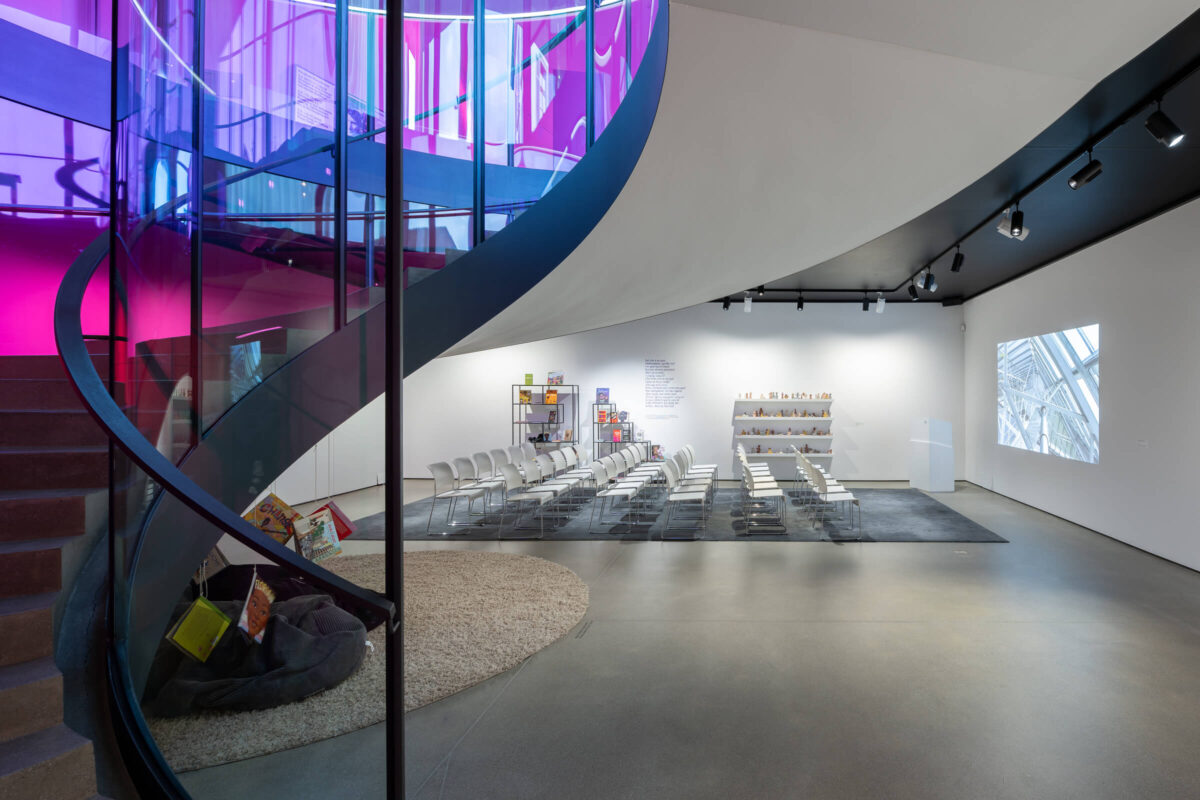 Foto des zu vermietenden Freiraumes im Untergeschoss des Aargauer Kunsthauses von ullmann.photography