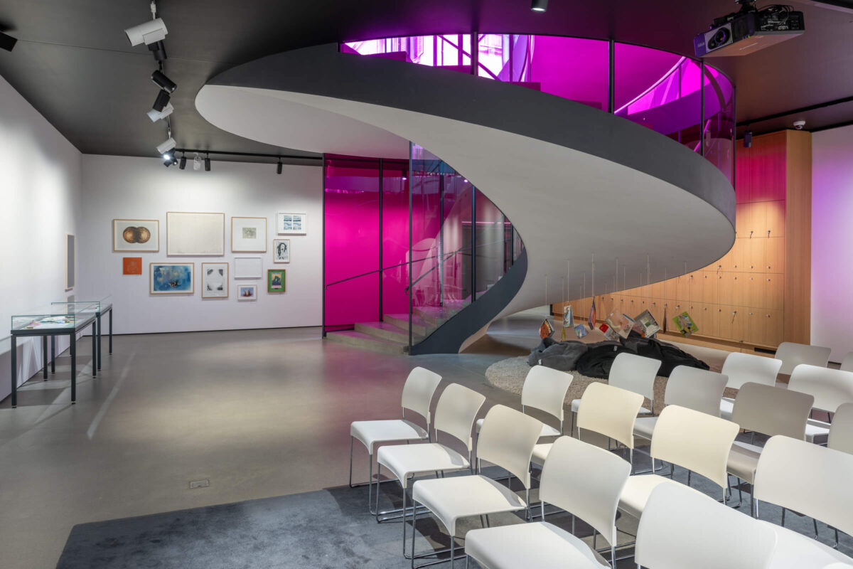 Foto des zu vermietenden Freiraumes im Untergeschoss des Aargauer Kunsthauses von ullmann.photography