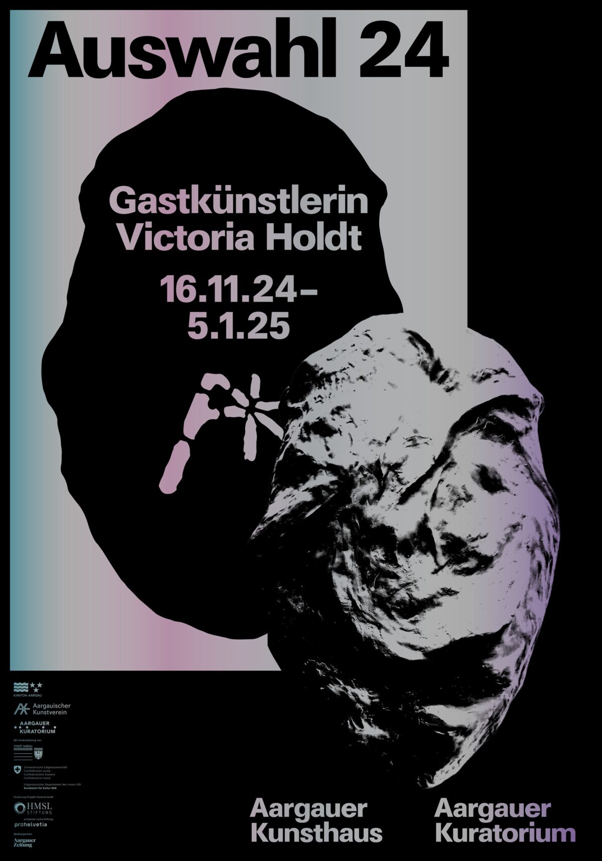 Plakat der Ausstellung Auswahl 24