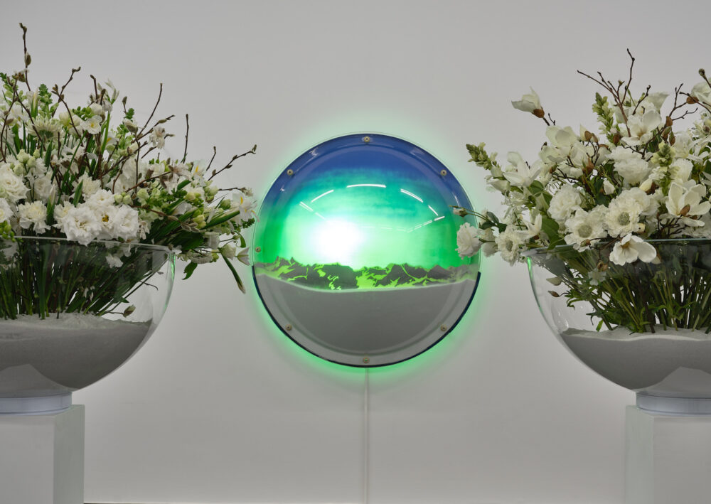 Eine florale Interpretation eines Kunstwerkes aus der Sammlung des Aargauer Kunsthauses