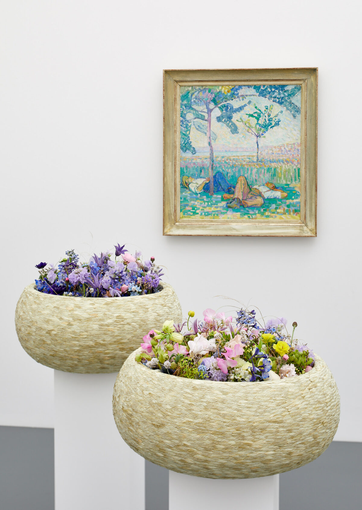 Eine florale Interpretation eines Kunstwerkes aus der Sammlung des Aargauer Kunsthauses