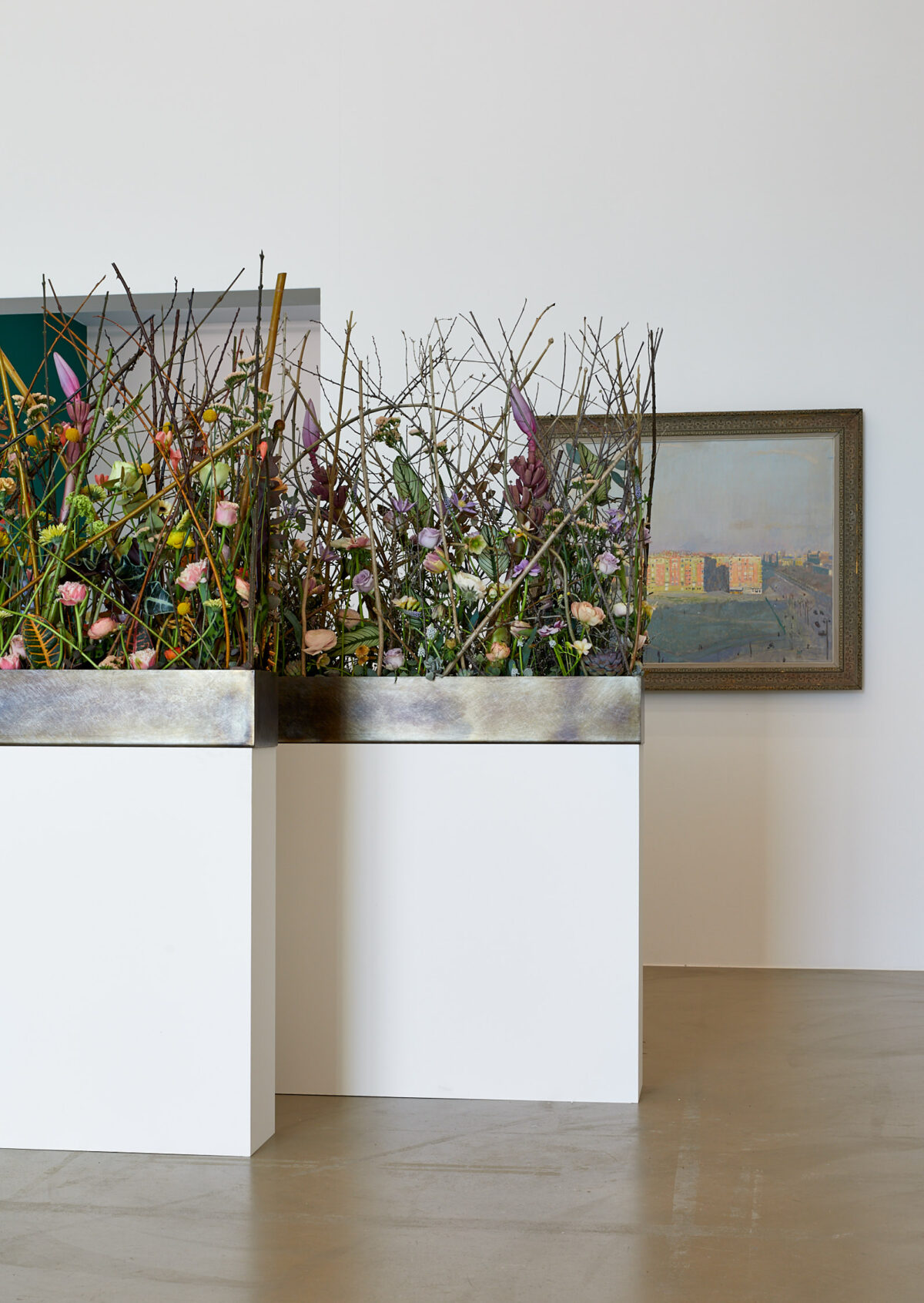 Eine florale Interpretation eines Kunstwerkes aus der Sammlung des Aargauer Kunsthauses