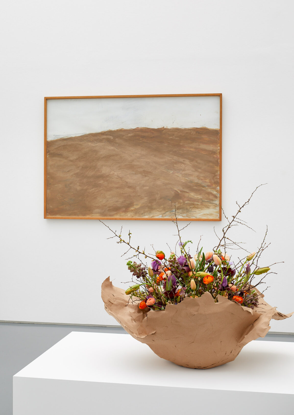 Eine florale Interpretation eines Kunstwerkes aus der Sammlung des Aargauer Kunsthauses