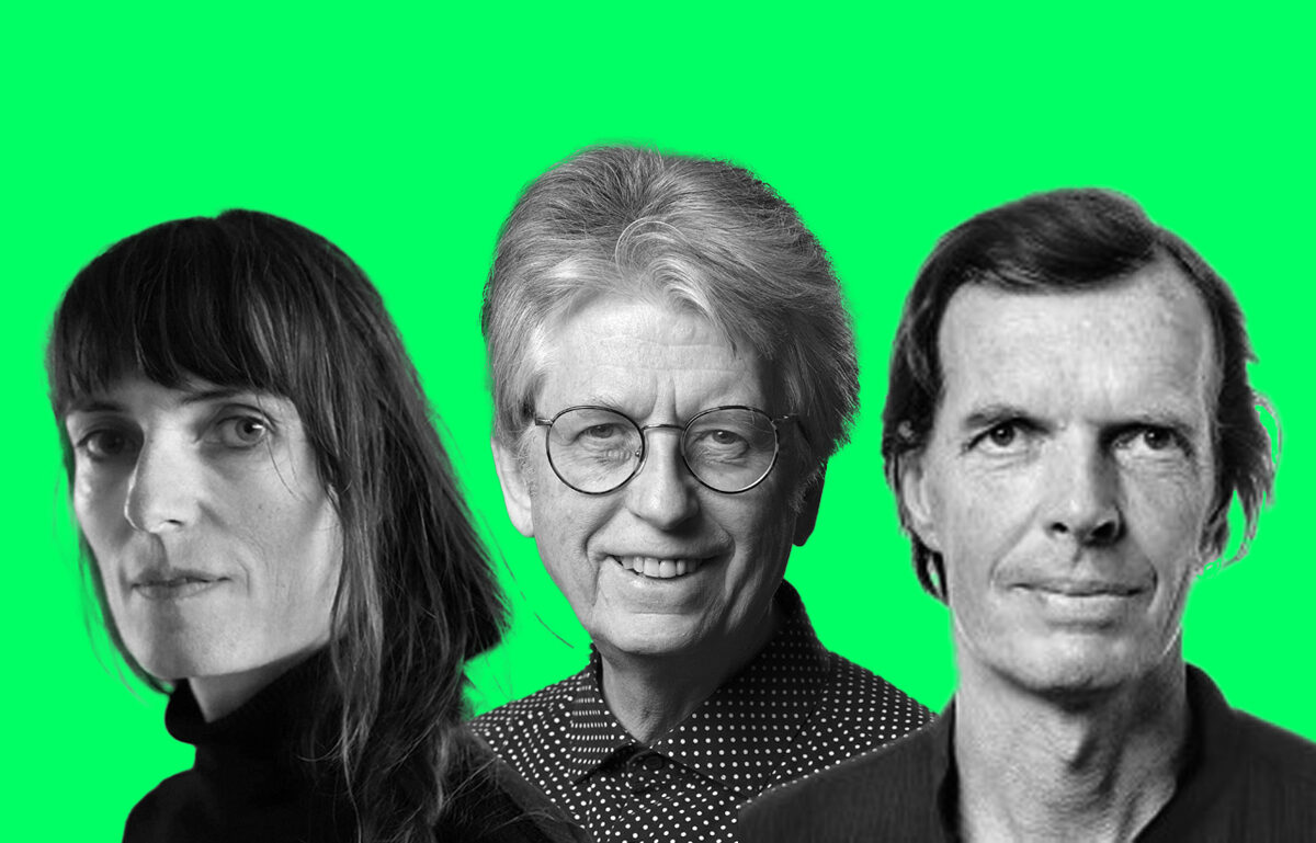 Portraitfotos von Judith Albert, George Steinmann und Thomas Flechtner