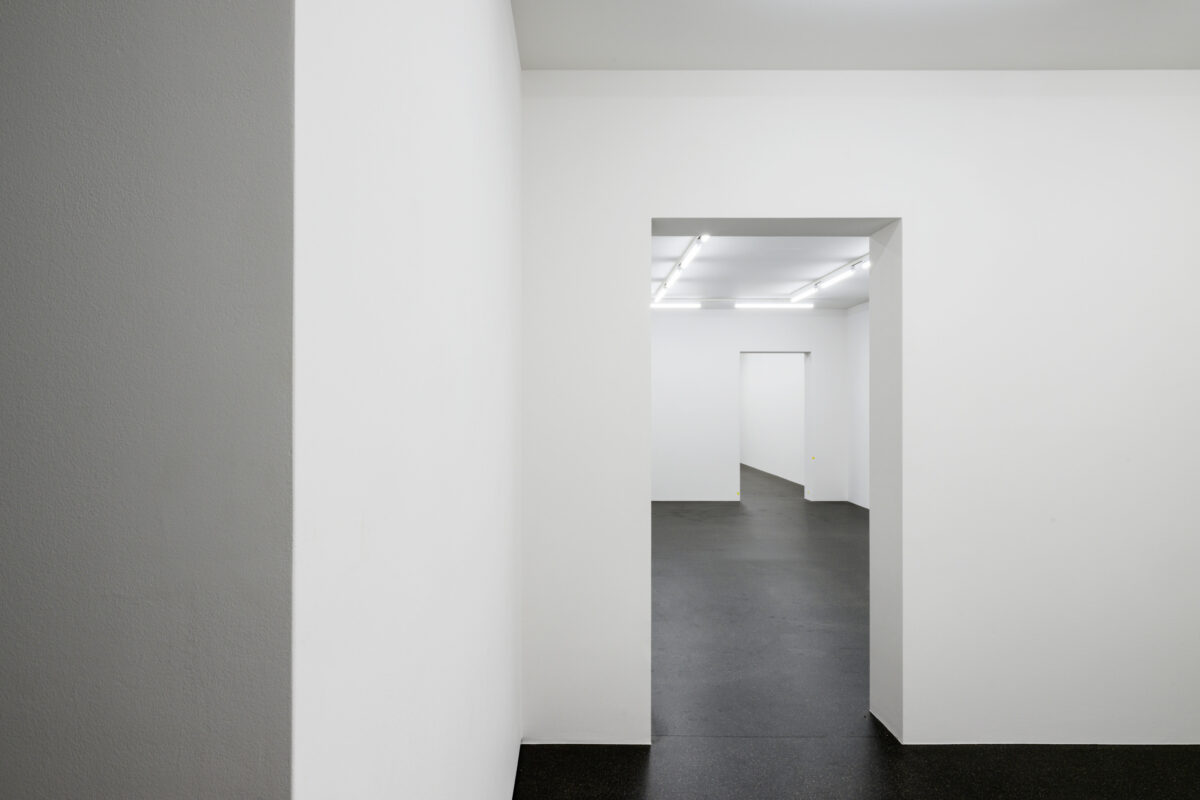 Leere Ausstellungsräume ohne Kunstwerke im Aargauer Kunsthaus