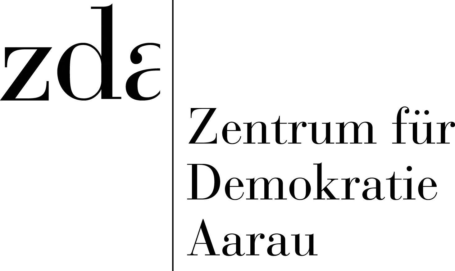 Logo Zentrum für Demokratie Aarau, weiter zu dessen Webseite