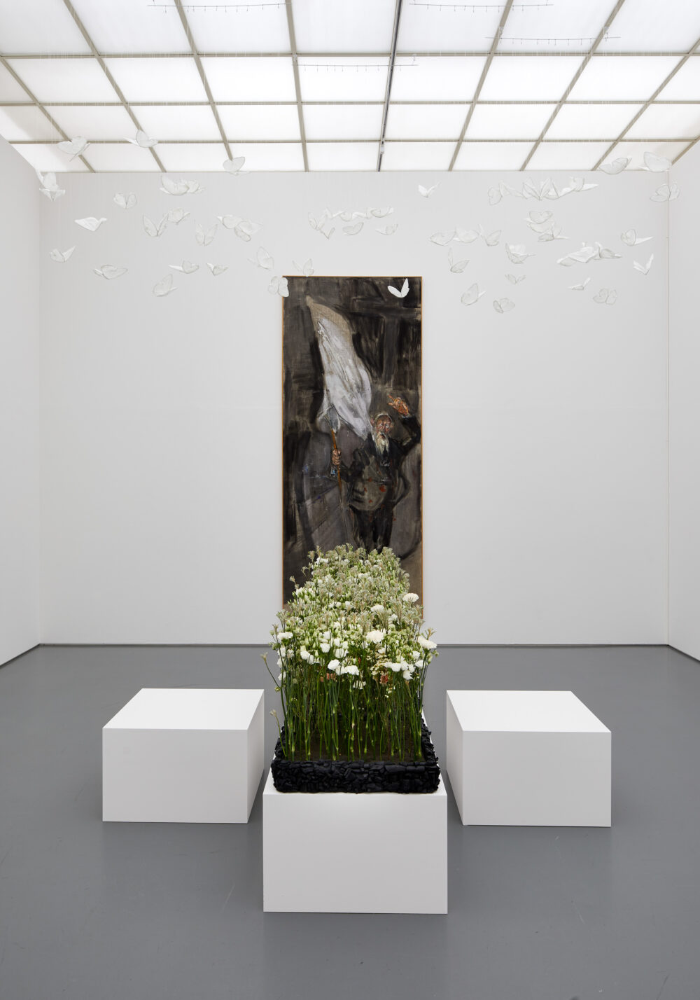 Eine florale Interpretation eines Kunstwerkes aus der Sammlung des Aargauer Kunsthauses