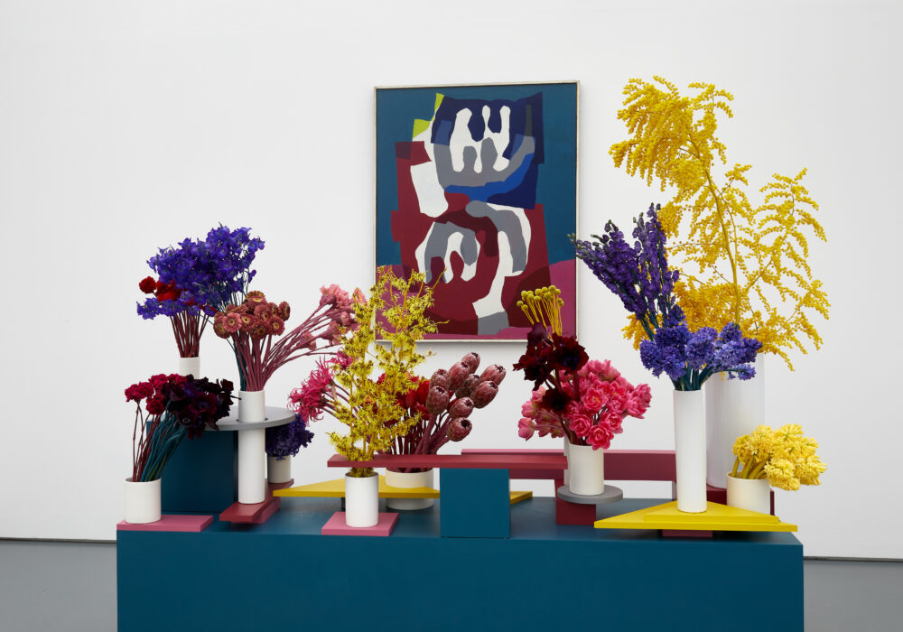 Eine florale Interpretation eines Kunstwerkes aus der Sammlung des Aargauer Kunsthauses