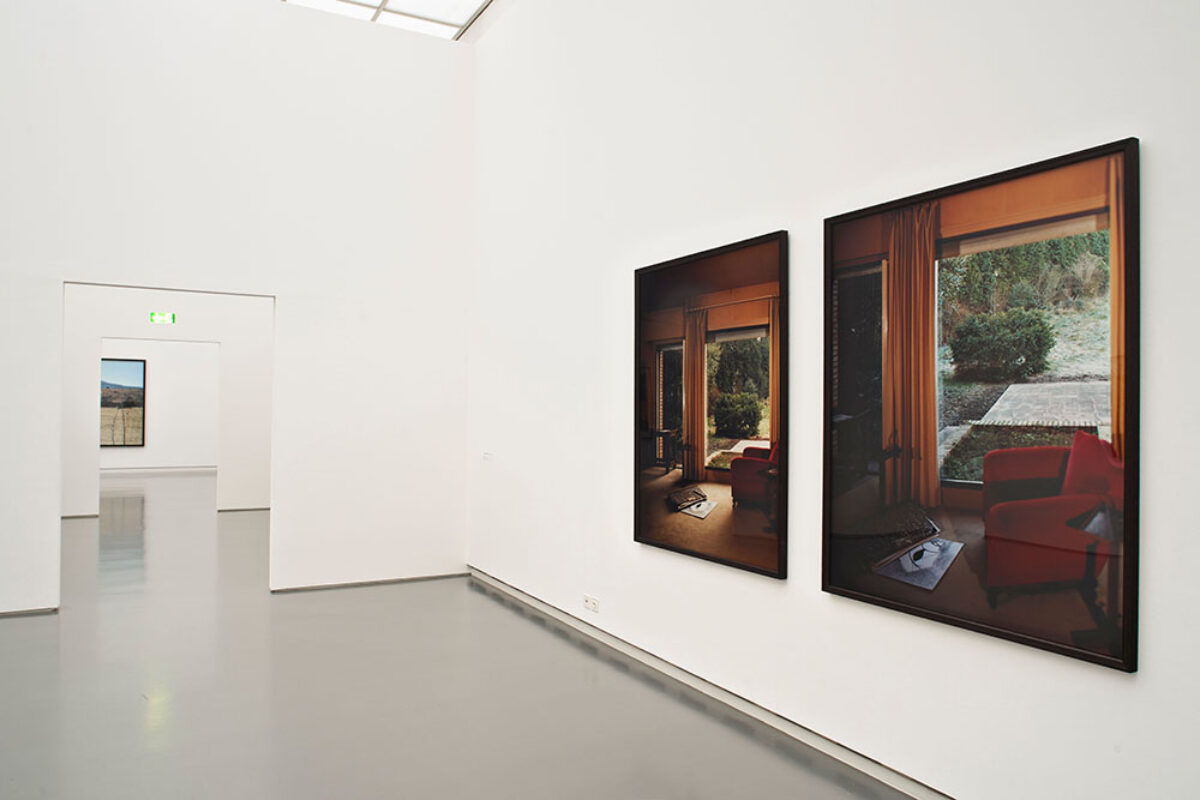 Installationsansicht von Kunstwerken im Aargauer Kunsthaus