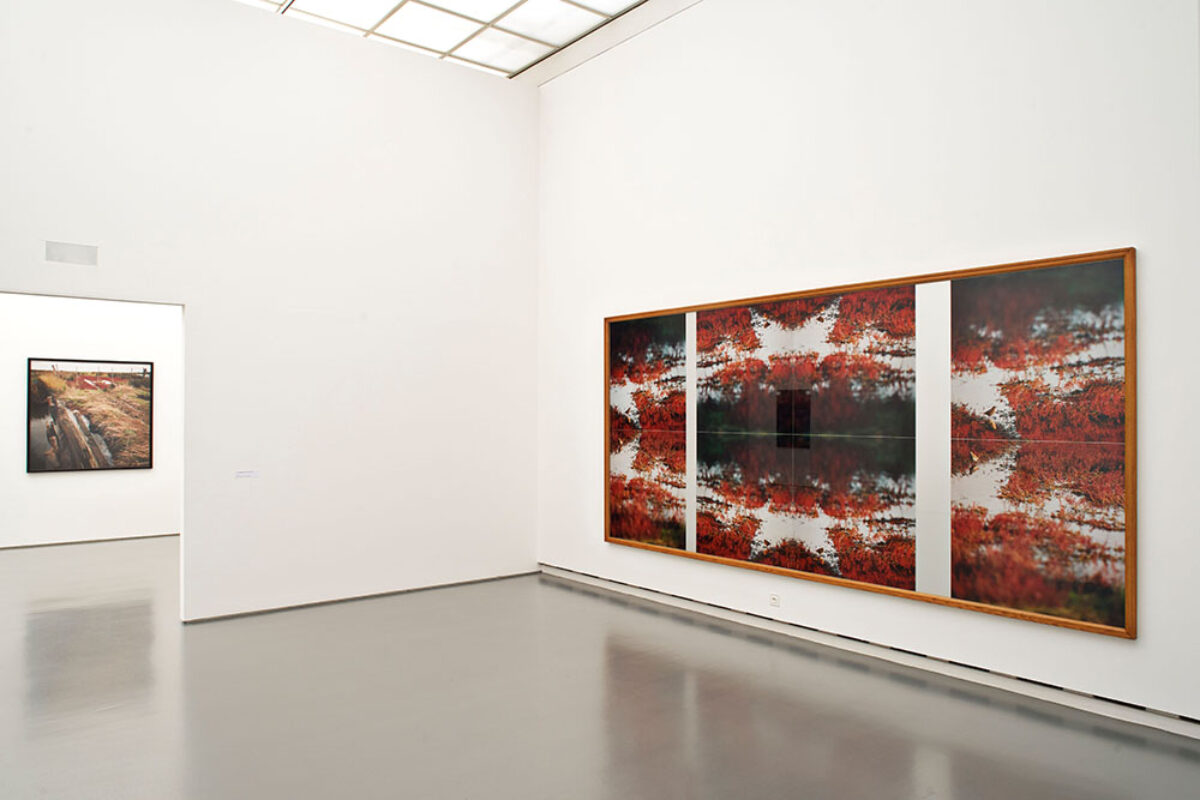 Installationsansicht von Kunstwerken im Aargauer Kunsthaus