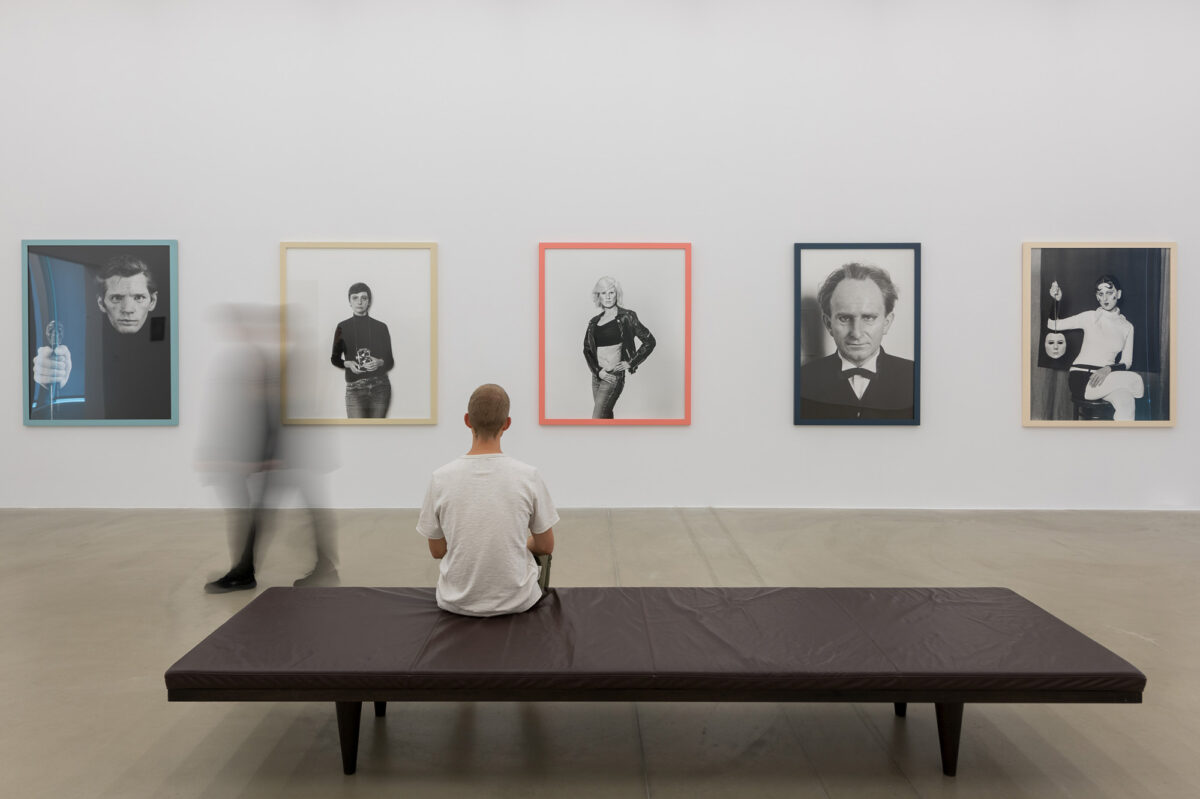 Installationsansicht von Kunstwerken im Aargauer Kunsthaus