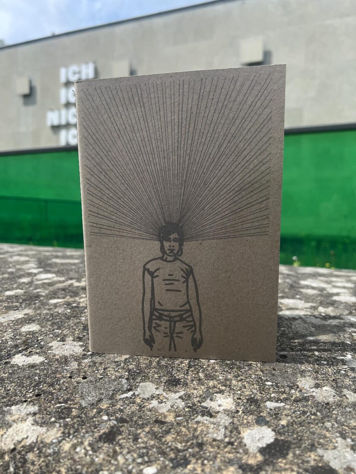 Foto eines Skizzenhefts