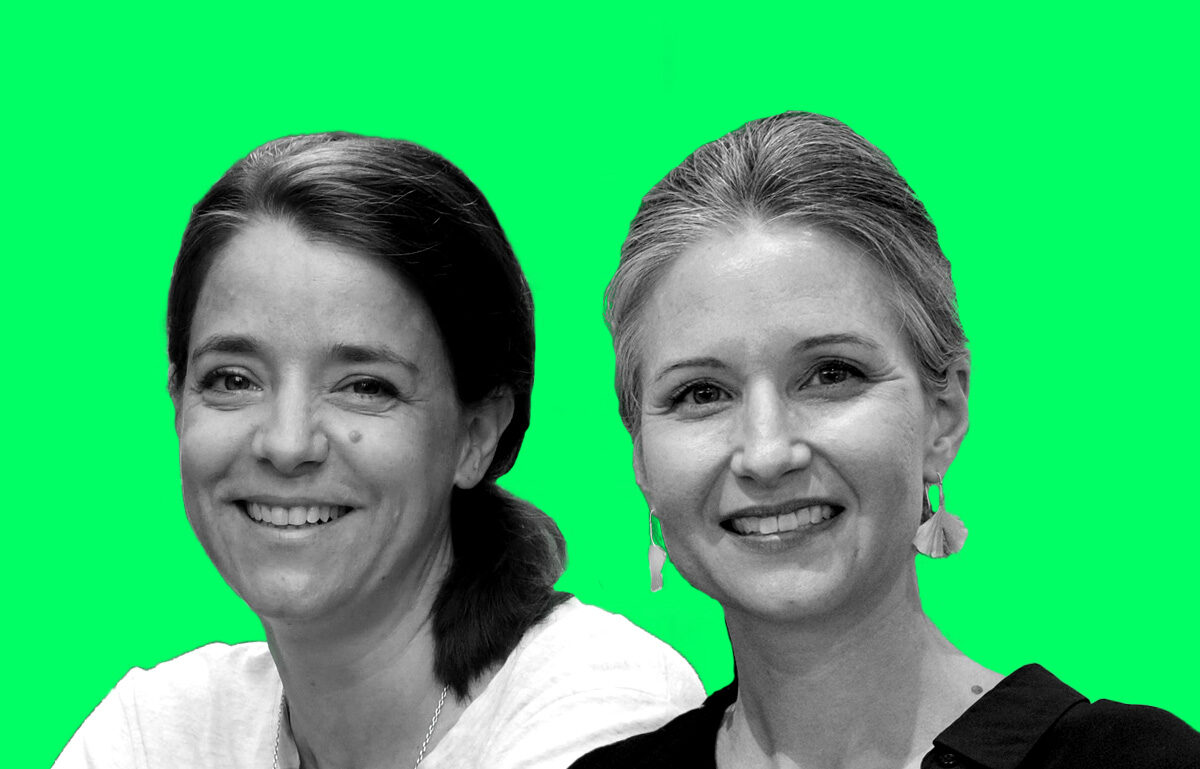 Porträt von Patricia Banzer und Nicole Rampa