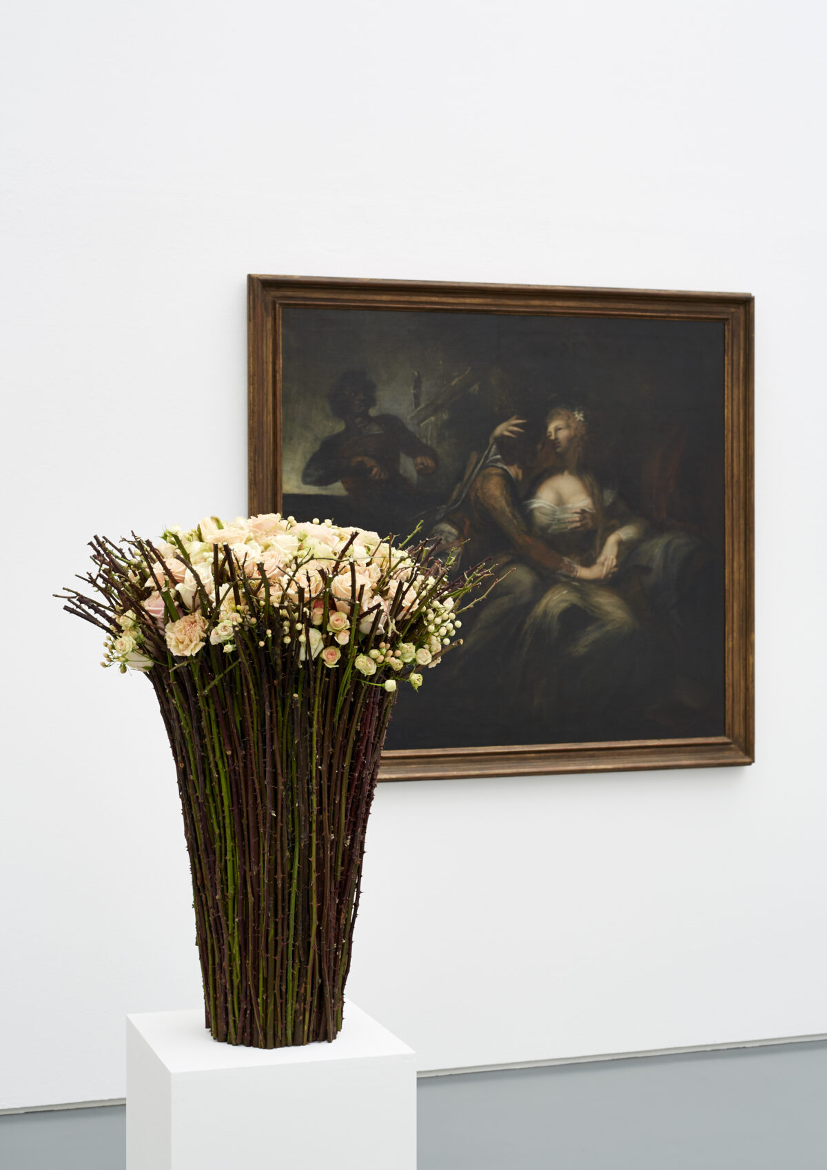 Eine florale Interpretation eines Kunstwerkes aus der Sammlung des Aargauer Kunsthauses