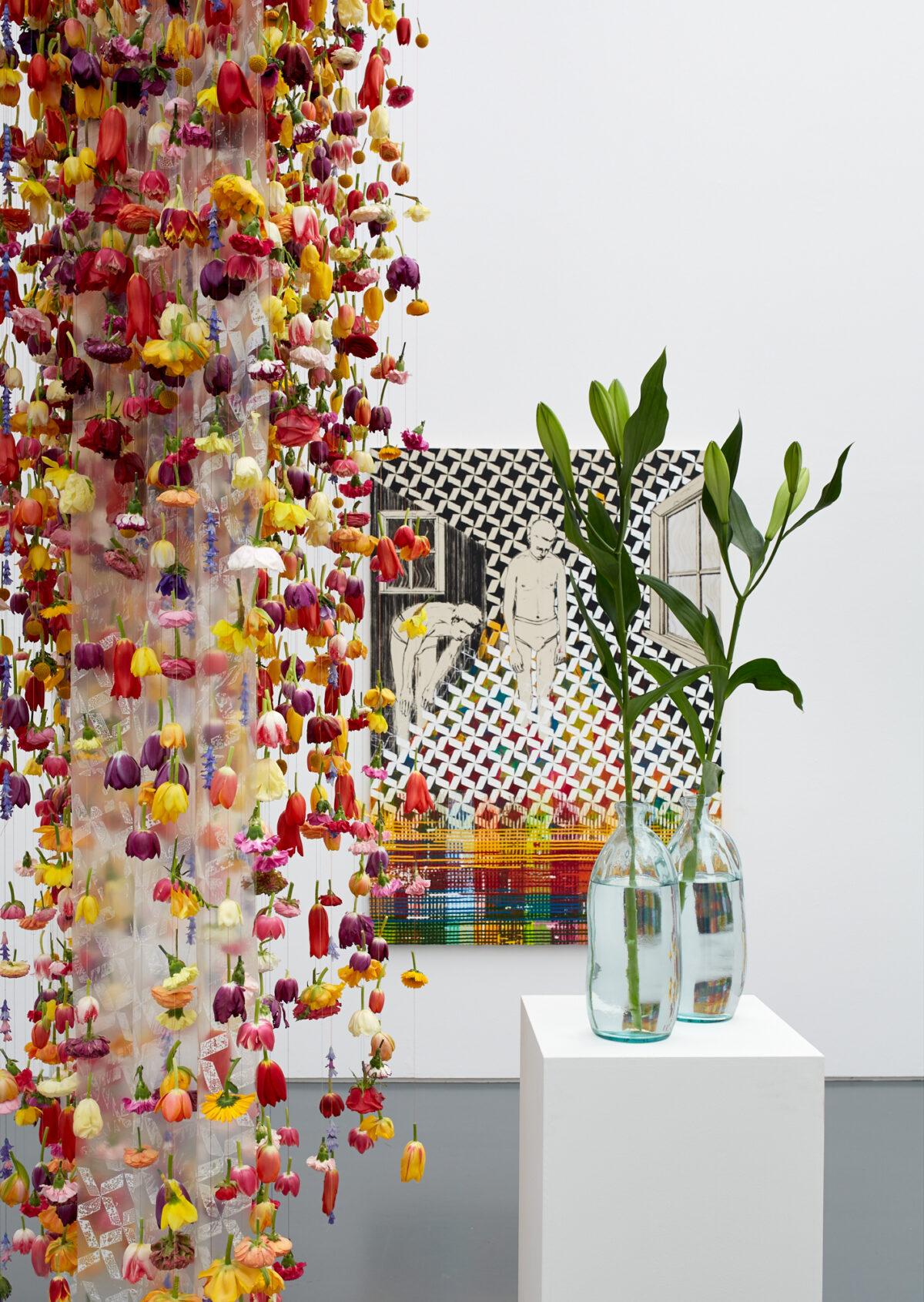 Eine florale Interpretation eines Kunstwerkes aus der Sammlung des Aargauer Kunsthauses