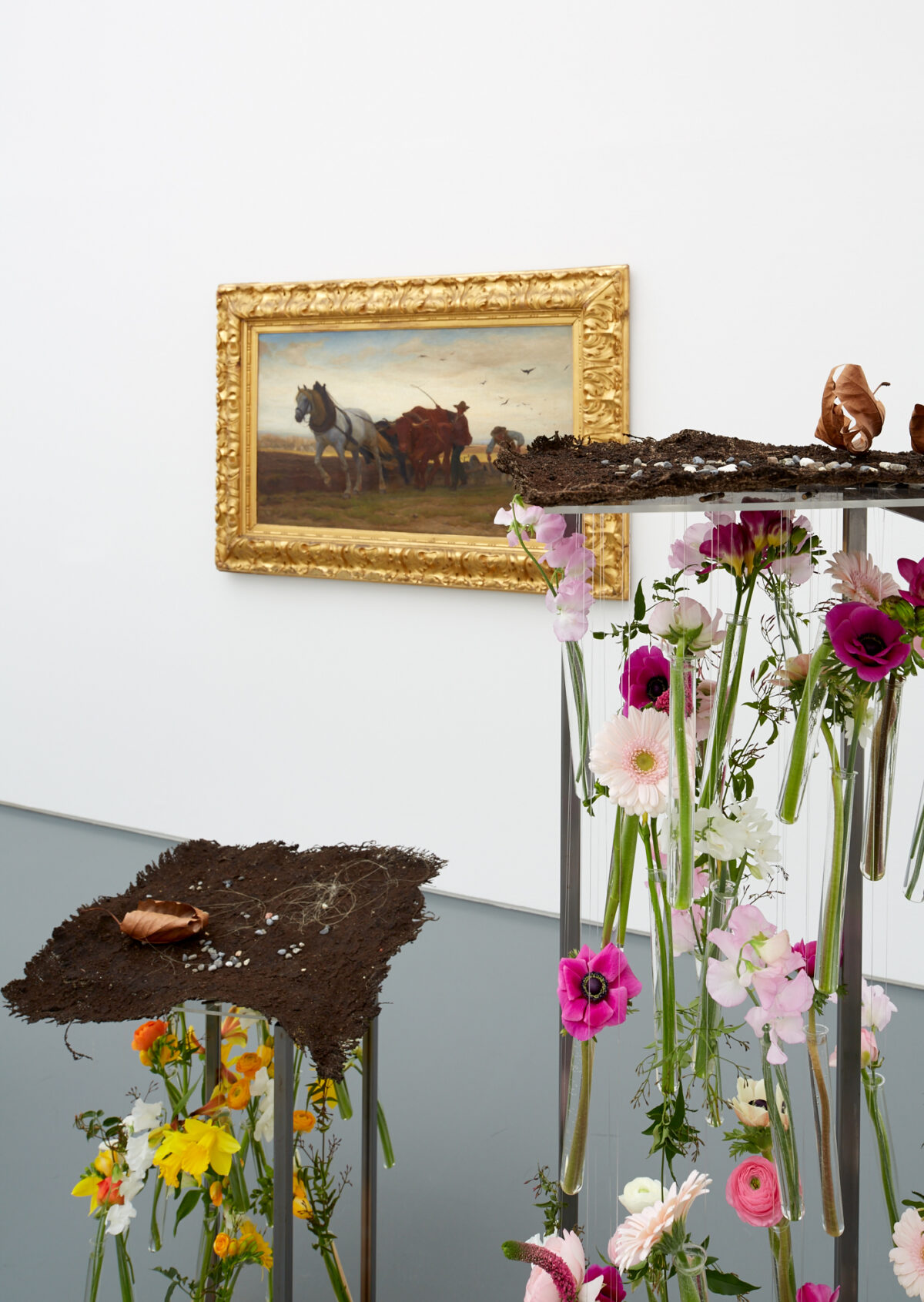 Eine florale Interpretation eines Kunstwerkes aus der Sammlung des Aargauer Kunsthauses