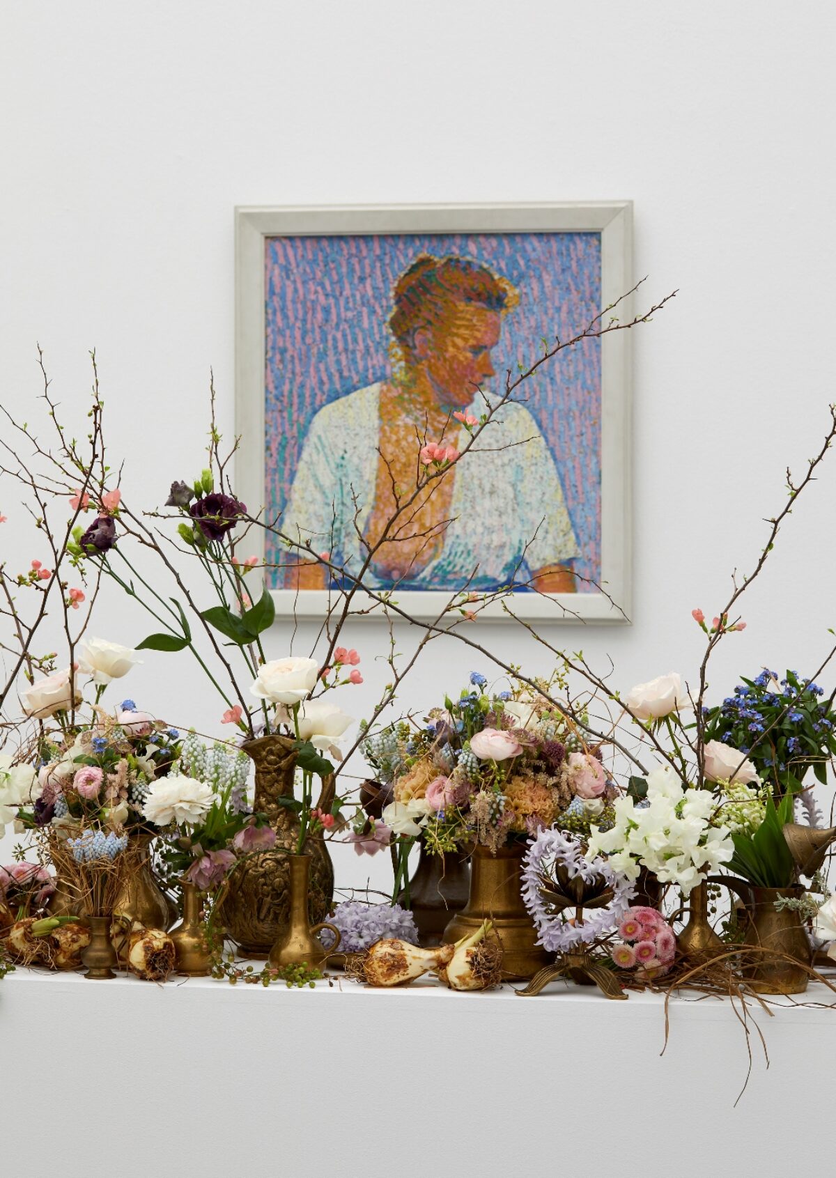 Eine florale Interpretation eines Kunstwerkes aus der Sammlung des Aargauer Kunsthauses