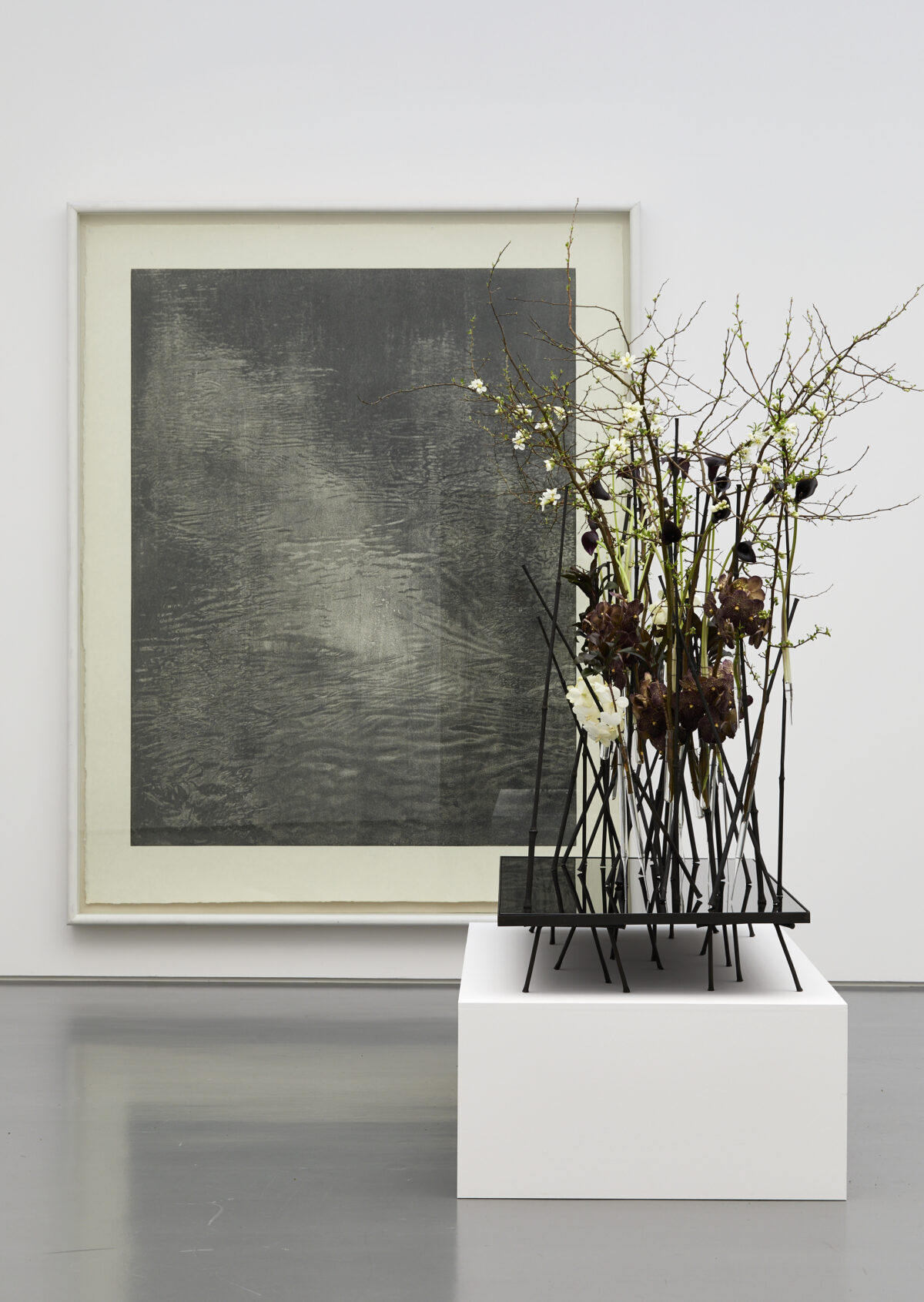 Eine florale Interpretation eines Kunstwerkes aus der Sammlung des Aargauer Kunsthauses