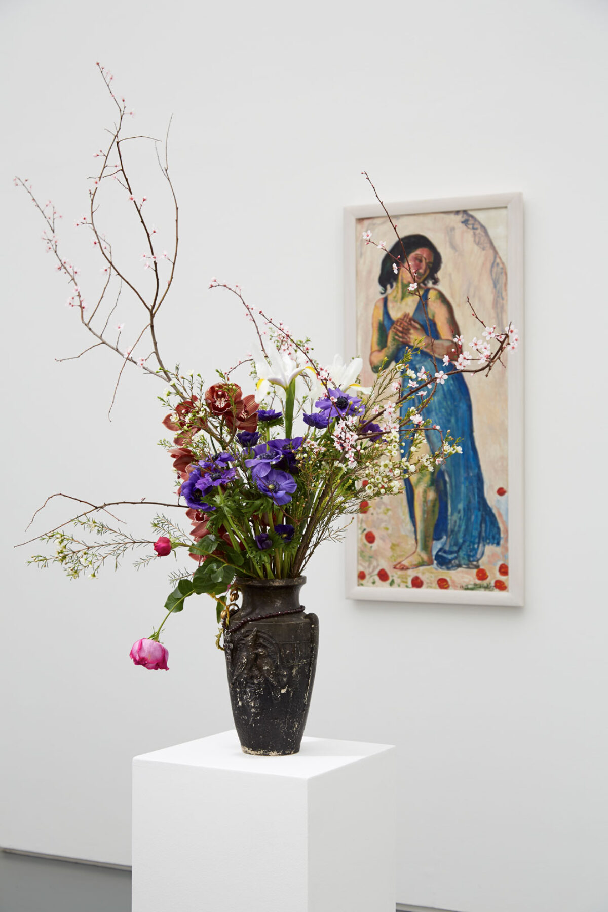 Eine florale Interpretation eines Kunstwerkes aus der Sammlung des Aargauer Kunsthauses