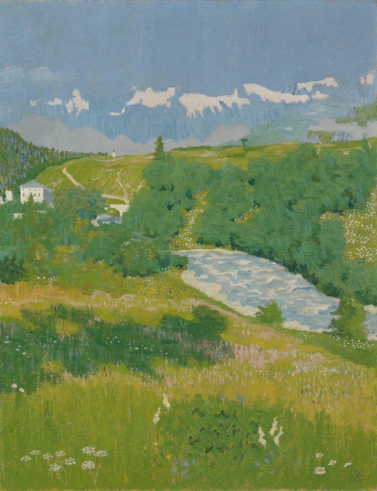 Giovanni Giacometti, Mattina d'estate (Sommermorgen), um 1903