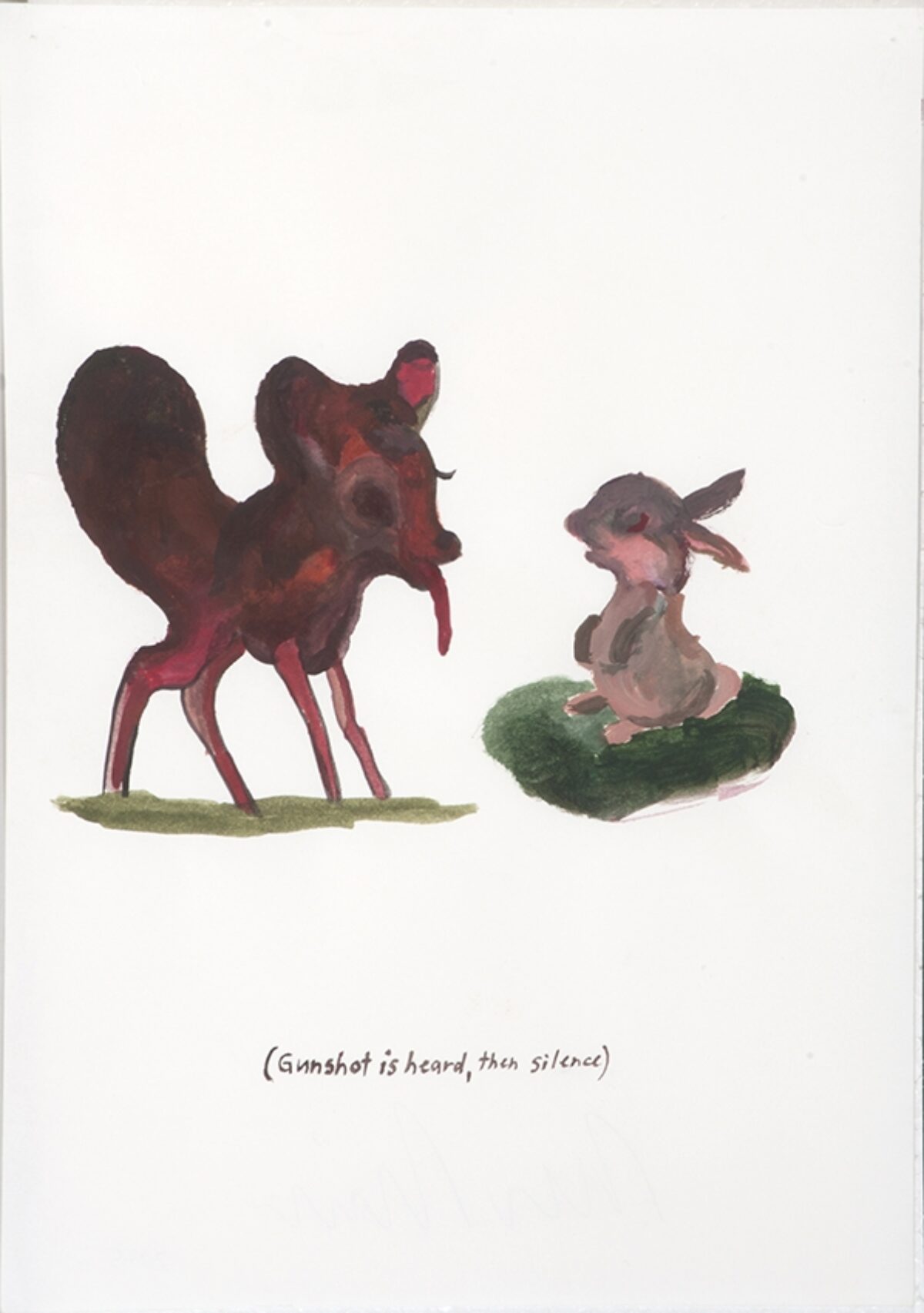 Beni Bischof, Ohne Titel (aus der Serie: Bambi), 2016