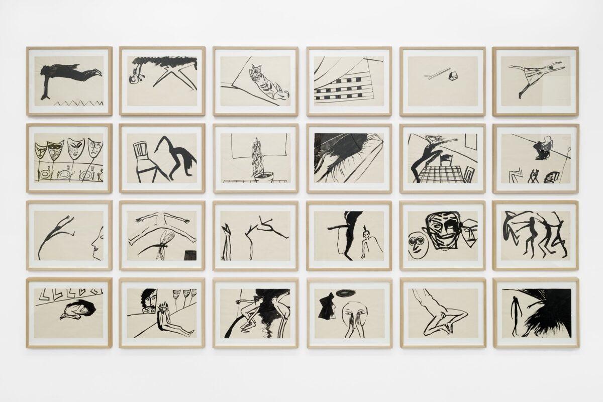 Silvia Bächli, Ohne Titel, 1982