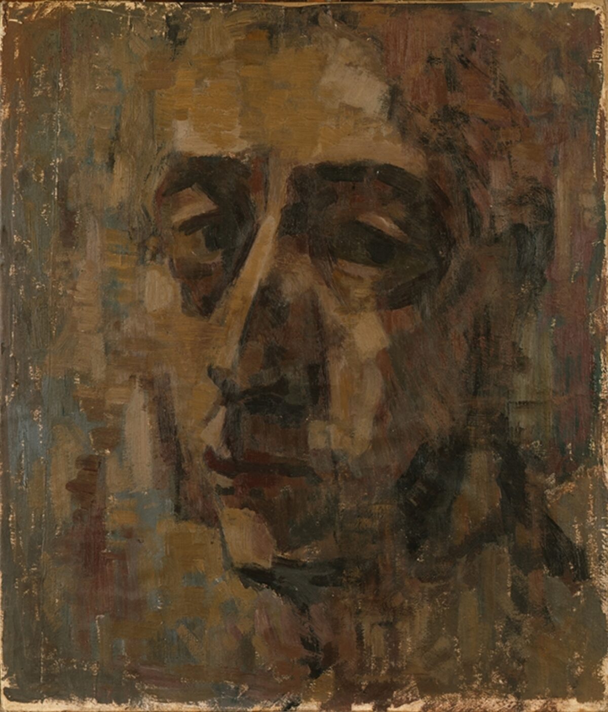 Oscar Wilhelm Lüthy, Selbstbildnis, 1914