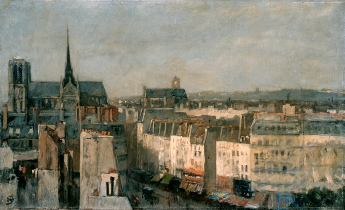 Hans Sandreuter, Notre-Dame, Paris, Um 1877-80