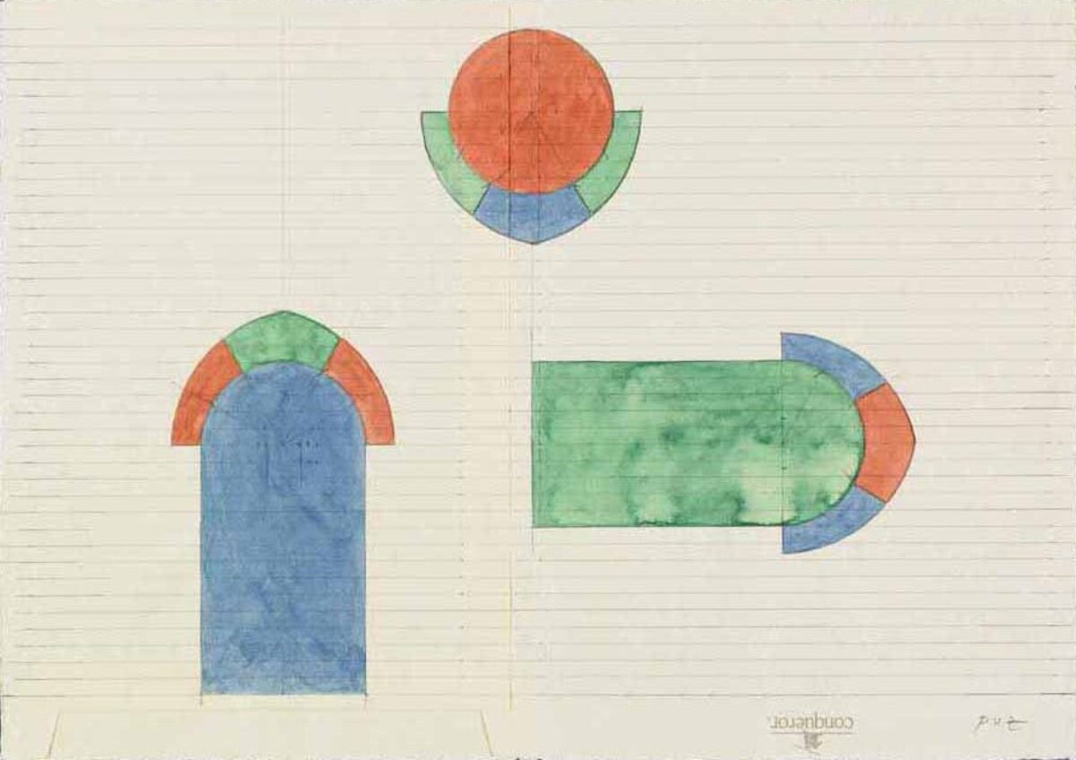 Vaclav Pozarek, Palazzo Paul Klee (aus der Werkgruppe Klex - Haus für Paul Klee), 1991
