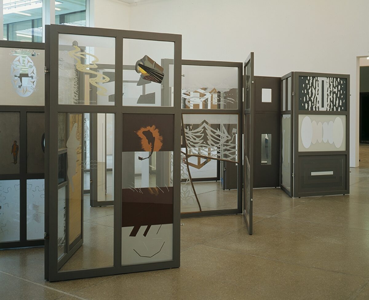 Hugo Suter, Paravent, 1978 - 2002