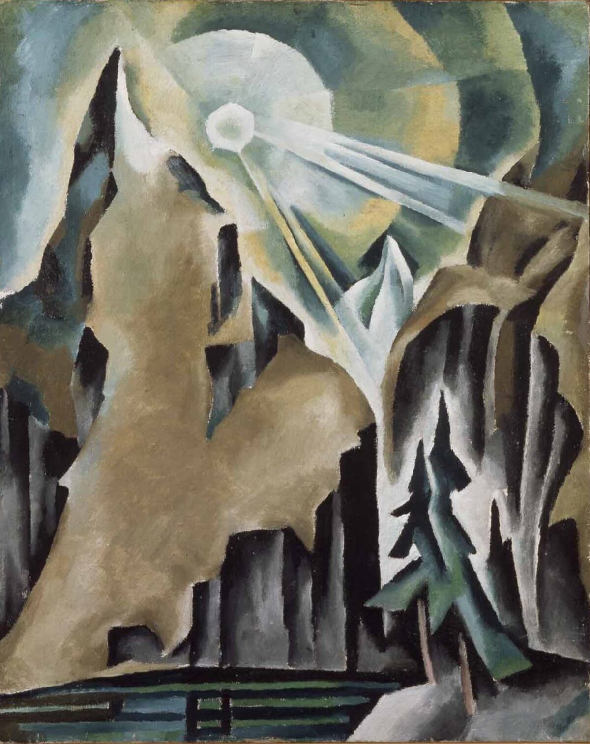 Otto Morach, Bergsee, um 1916