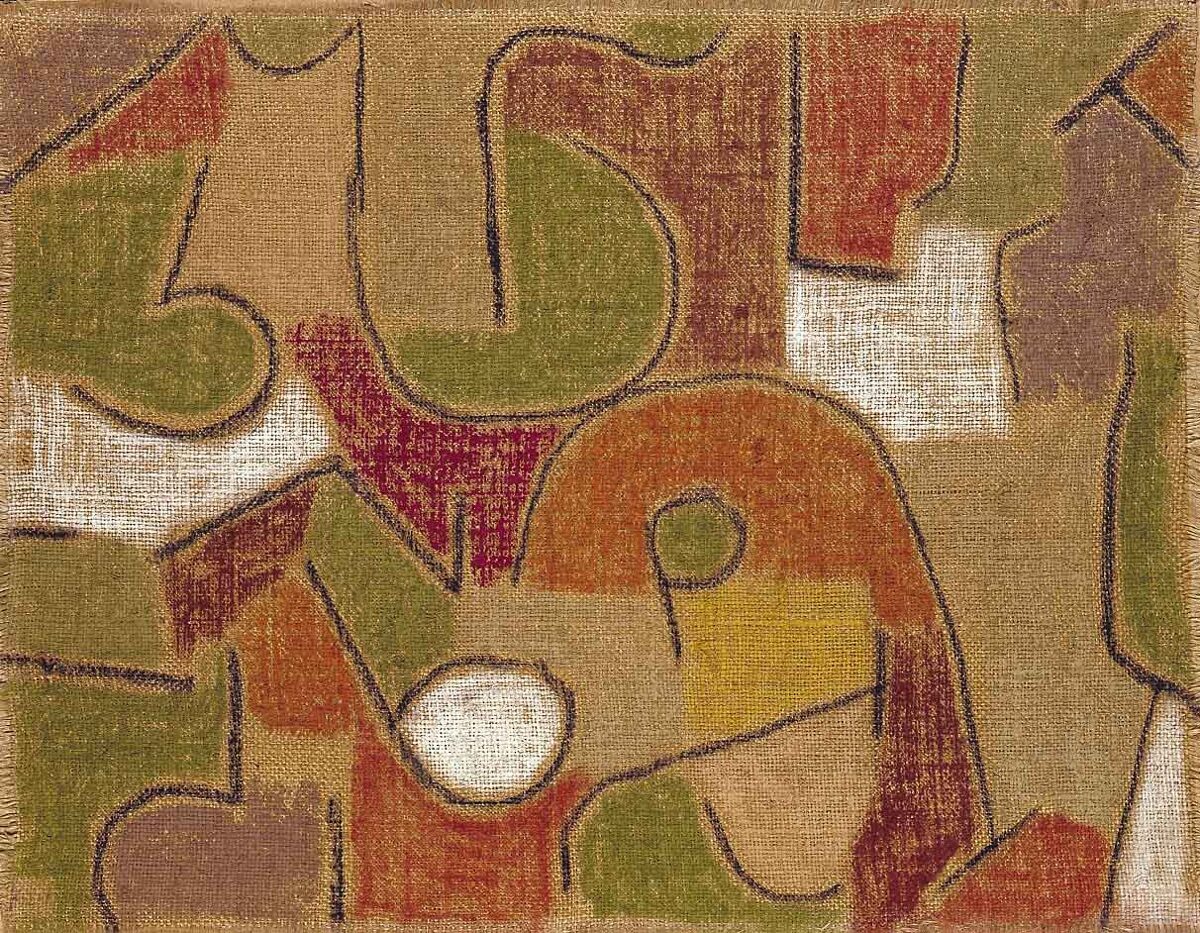 Paul Klee, Pause im Orchesterraum, 1938