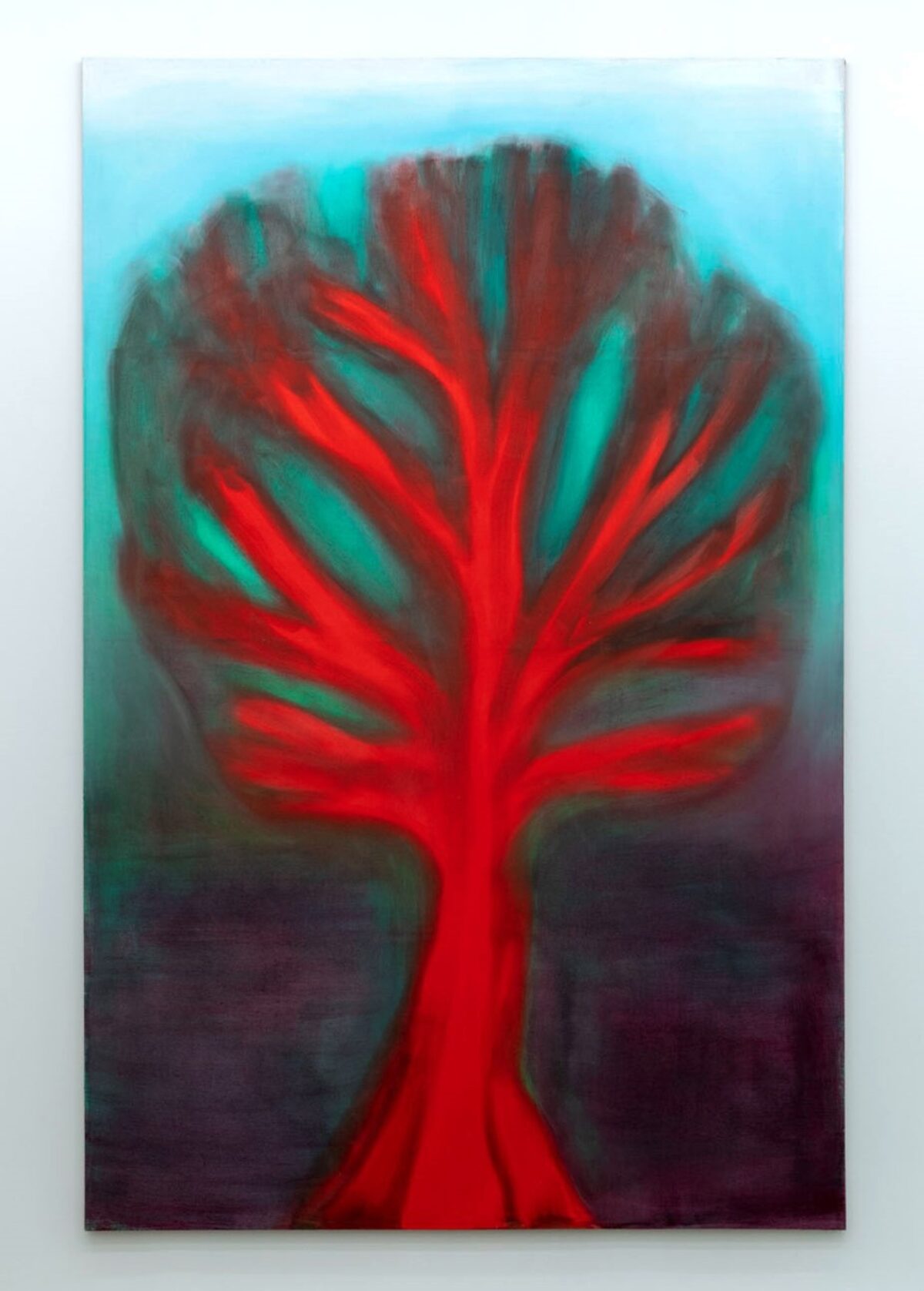Miriam Cahn, baum, September 2012