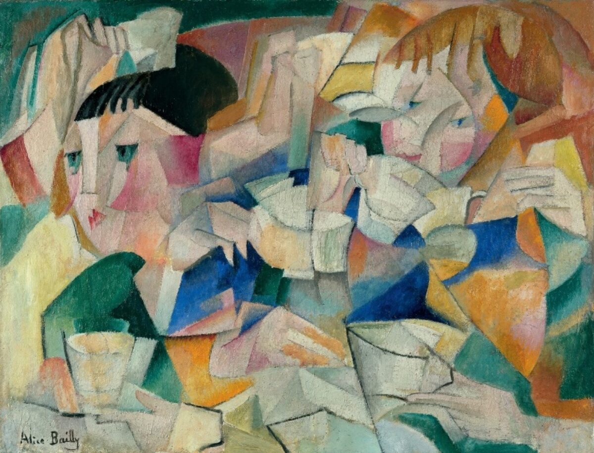 Alice Bailly, Le thé, 1914