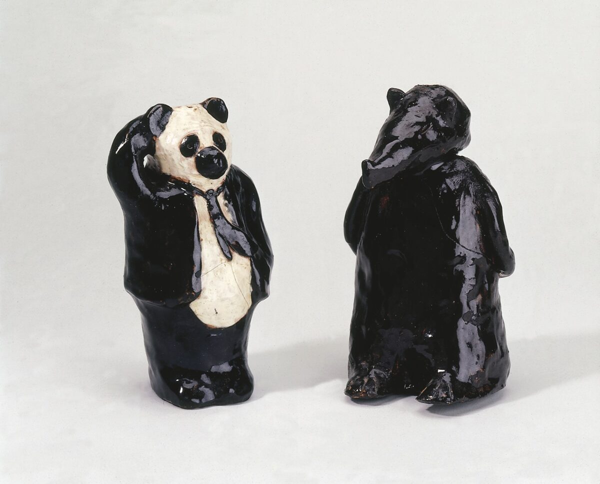 Peter Fischli
David Weiss, Ratte und Bär, 1981