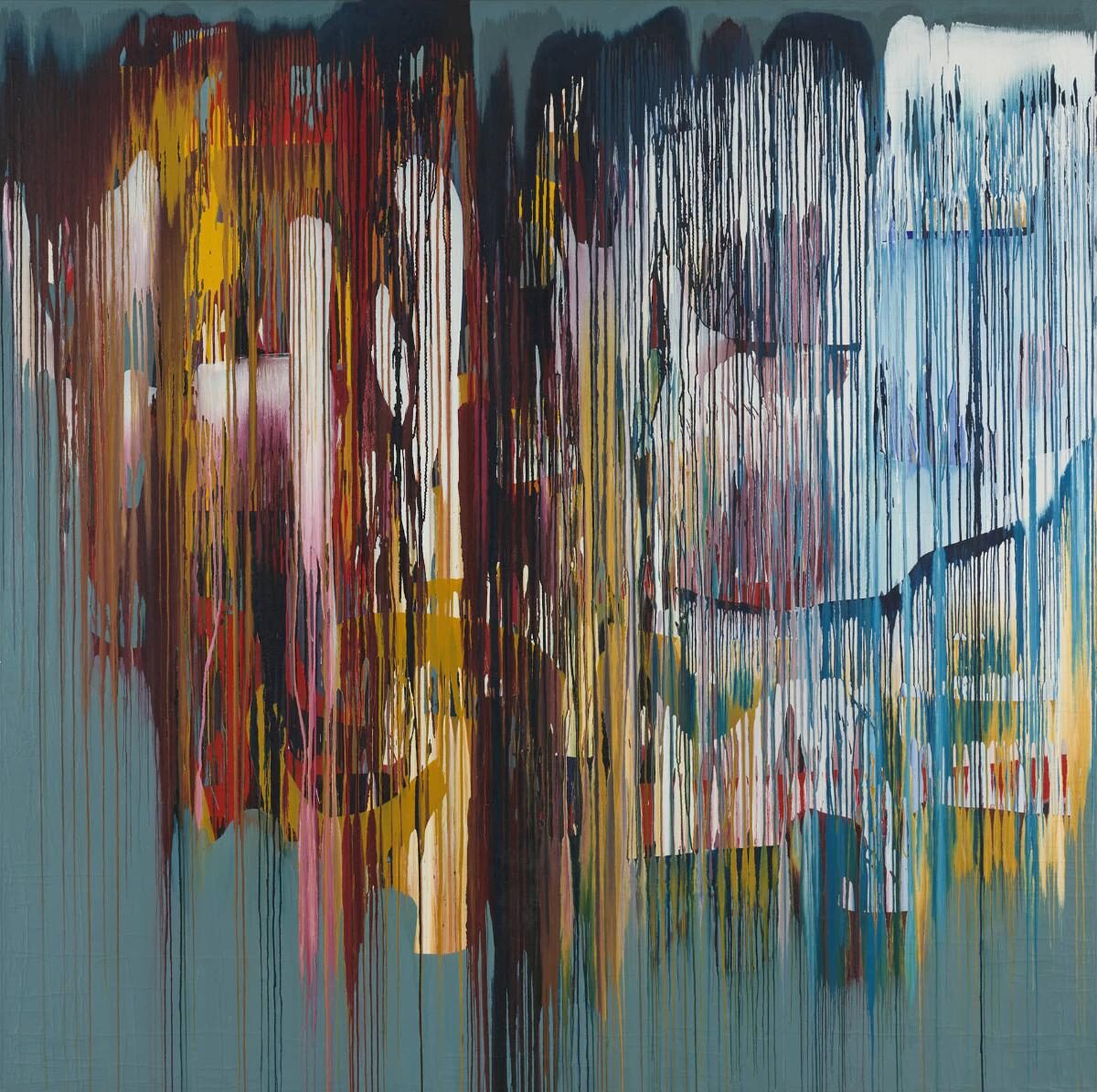 Franz Fedier, Regenbild (Farbautonomie), 1959