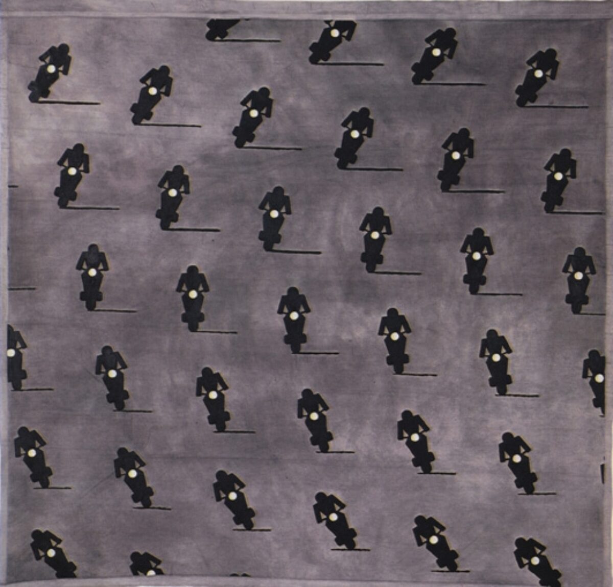 Markus Raetz, S-Kurve (Bildtuch Nr. 2), 1979