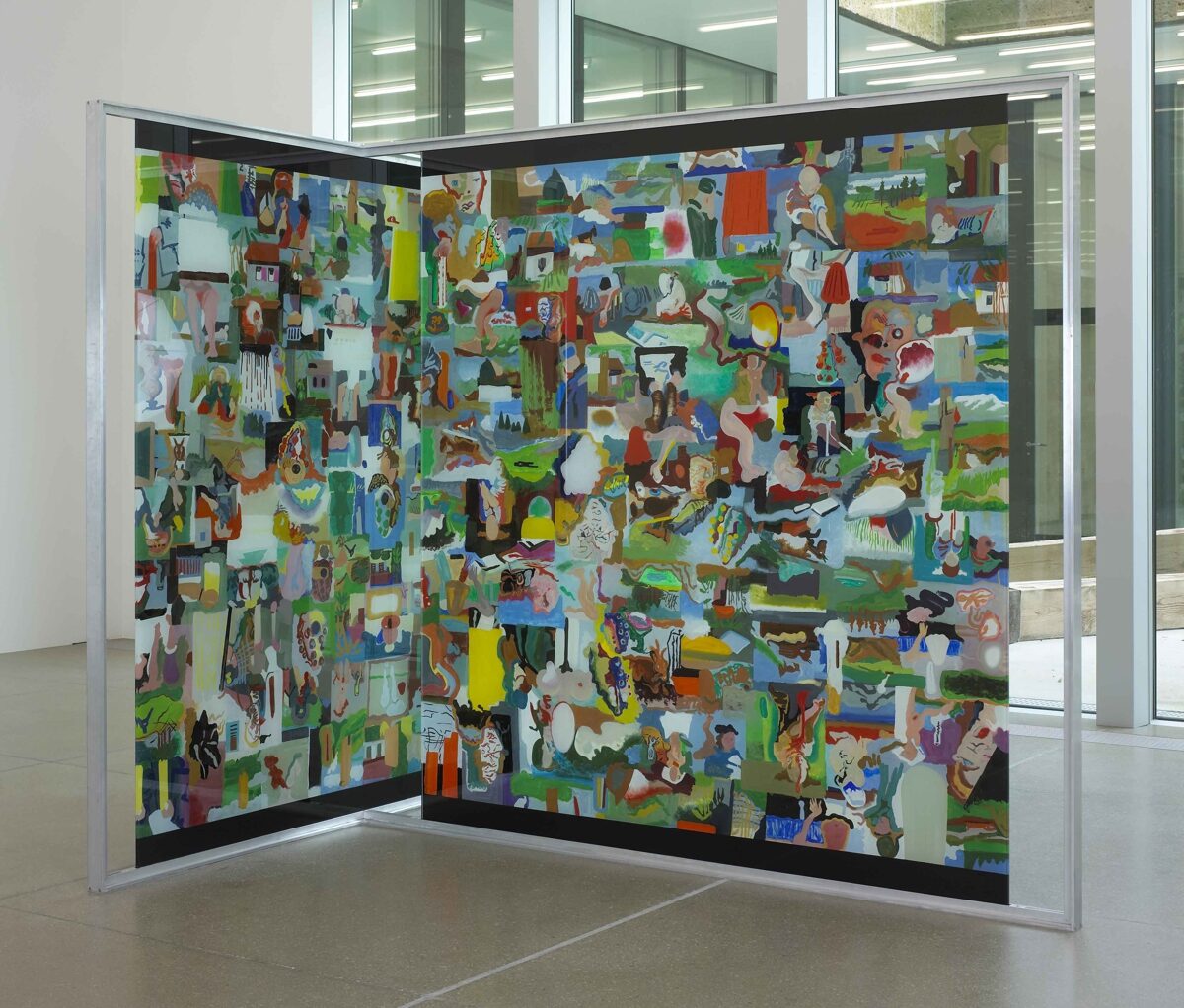 Anselm Stalder, Imaginationsfilter (2-teilig), 2002