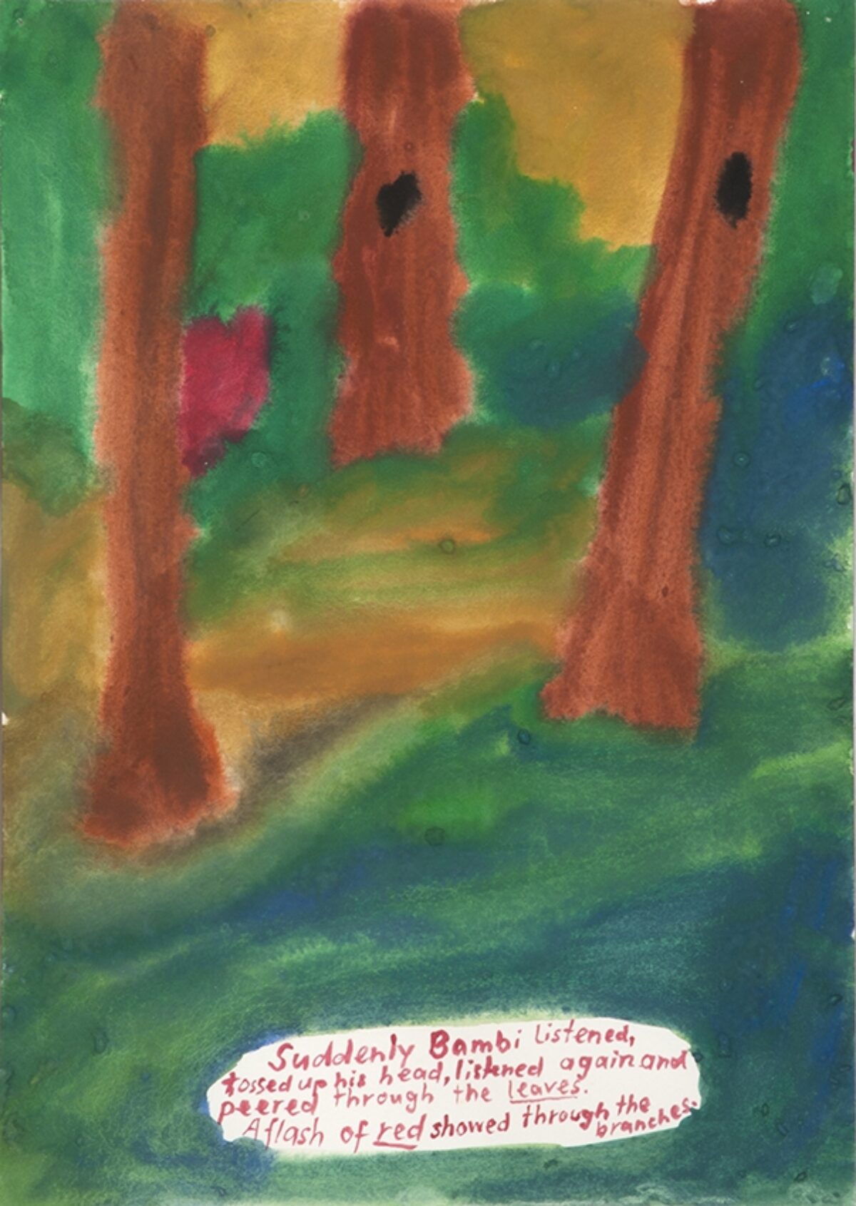 Beni Bischof, Ohne Titel (aus der Serie: Bambi), 2016