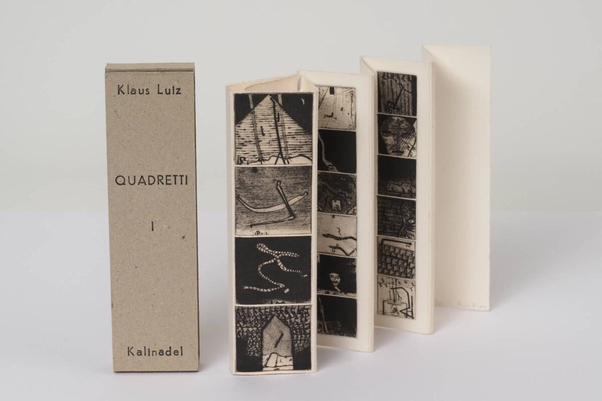 Klaus Lutz, Quadretti I
, 1980