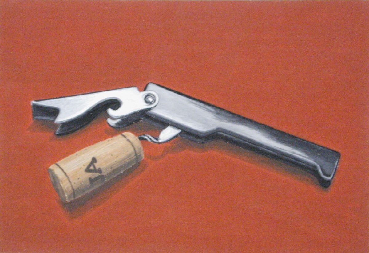 Donatella Maranta, Zapfenzieher (aus der Serie «Ordentliches Portrait einer unordentlichen Familie»), 1998