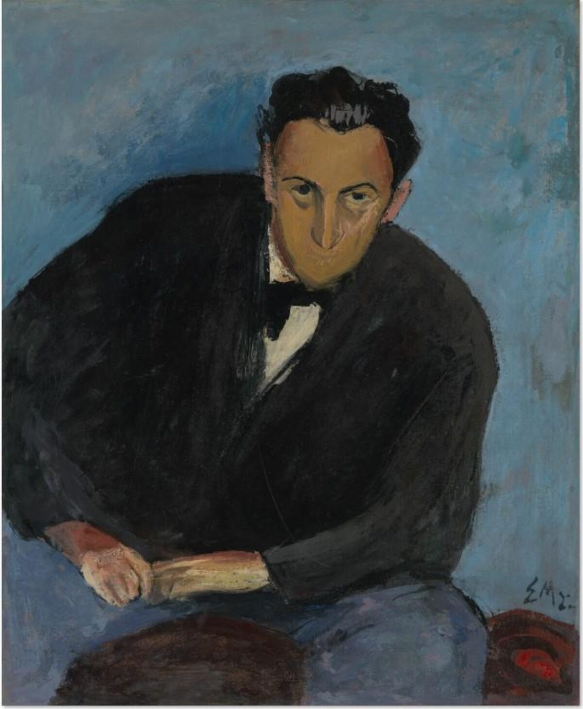 Ernst Morgenthaler, Der Maler von Tscharner, 1922