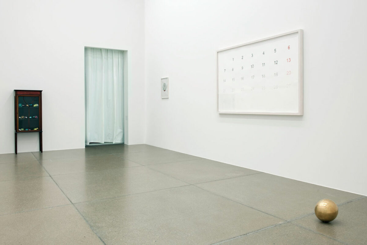 Ausstellungsansicht mit verschiedenen Kunstwerken im Aargauer Kunsthaus