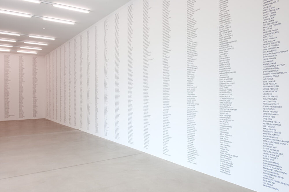 Ausstellungsansicht mit verschiedenen Kunstwerken im Aargauer Kunsthaus