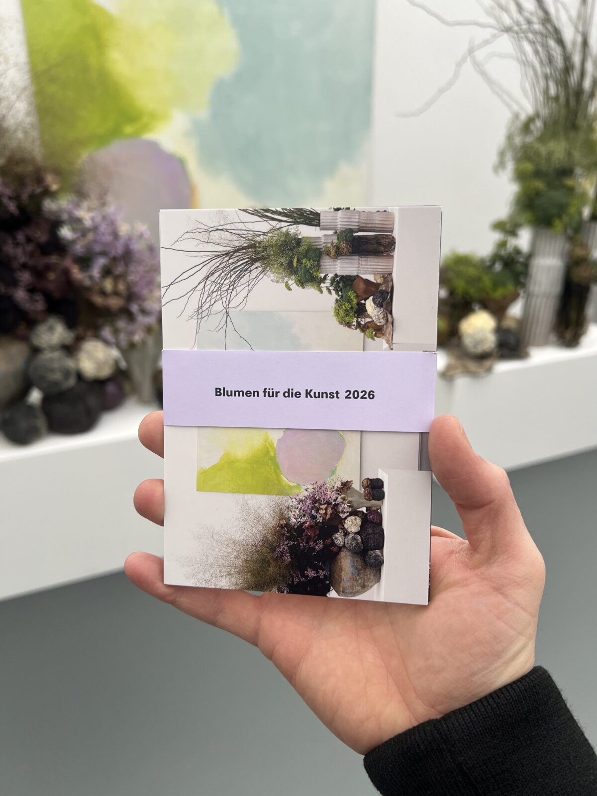 Foto des Blumen für die Kunst 26 Postkartenset. Weiter zum Webshop