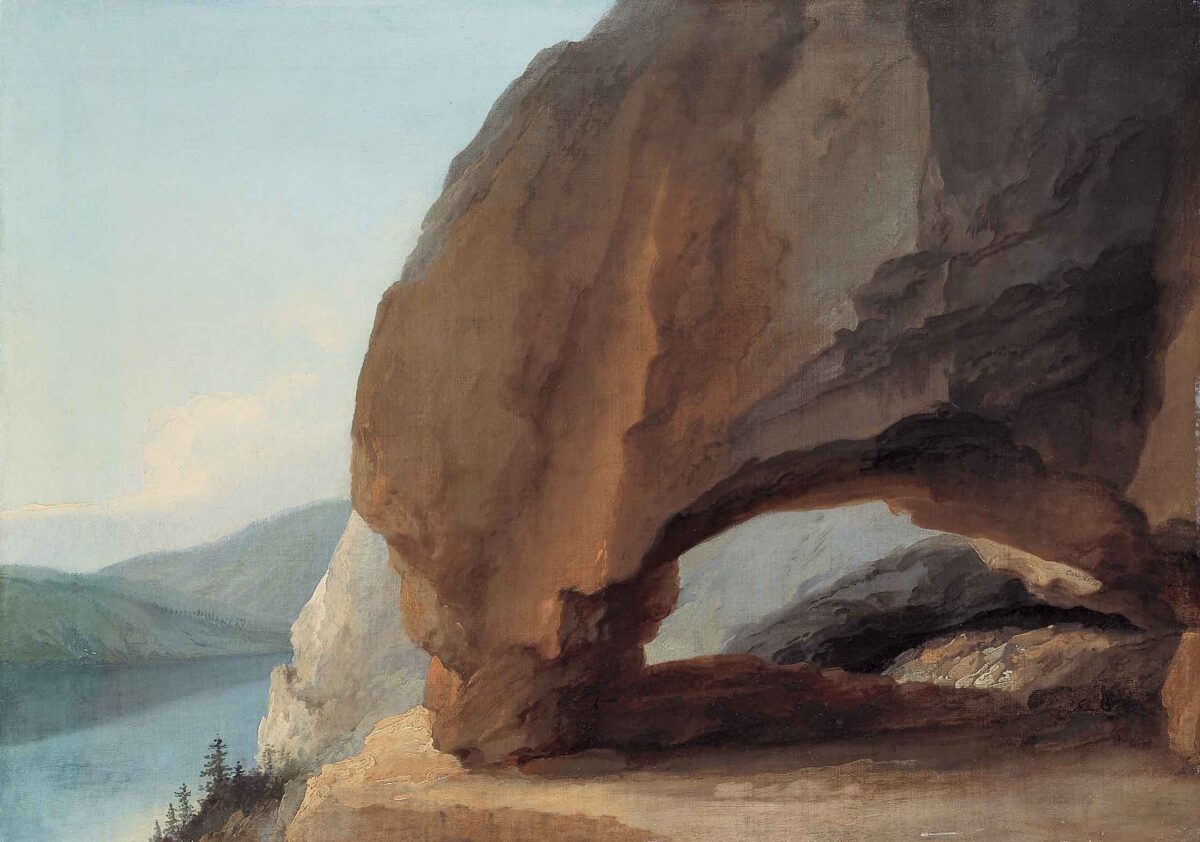 Caspar Wolf, Felsjoch der Beatushöhle, 1776