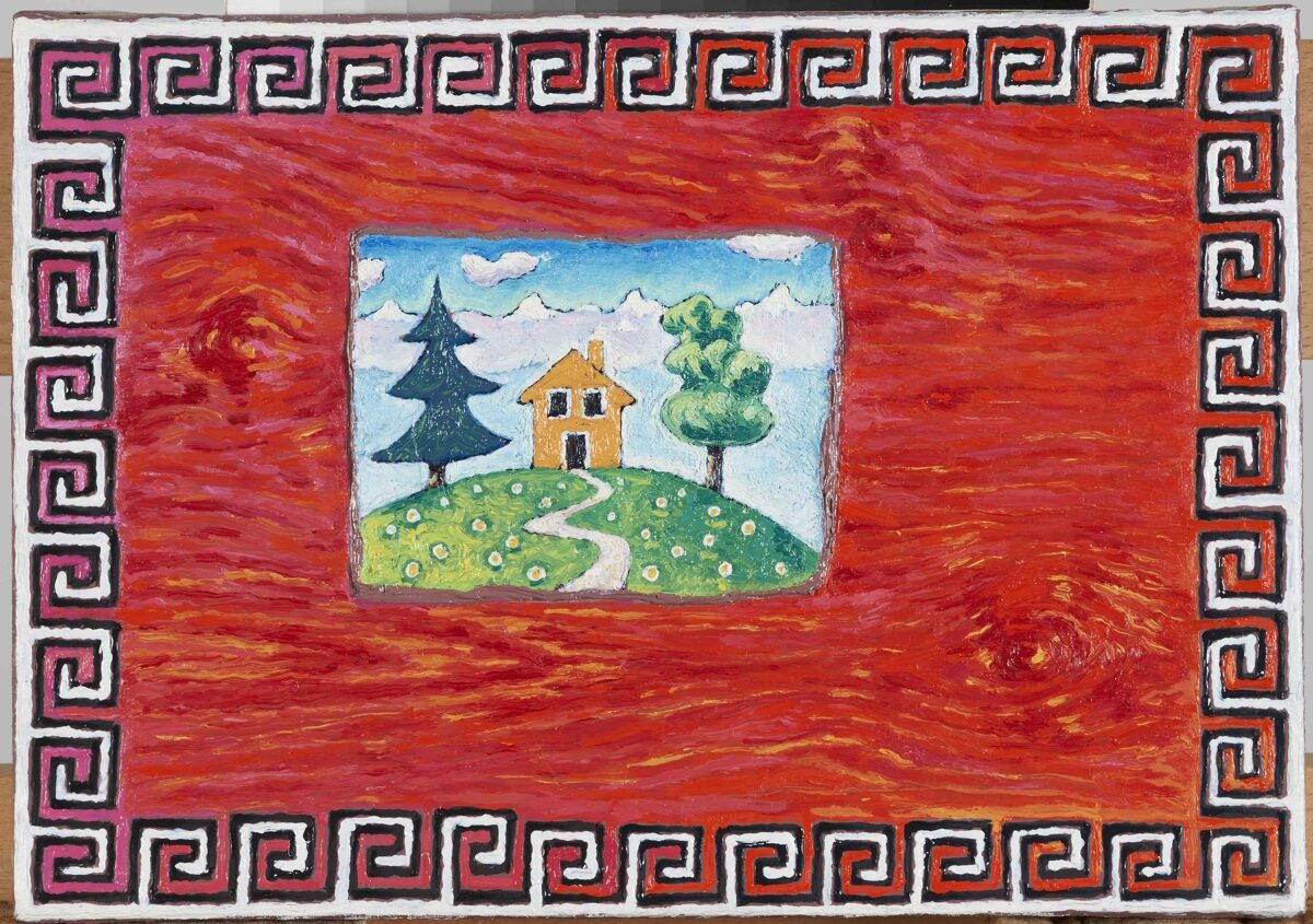 Jean-Frédéric Schnyder, Landschaft I, 1990