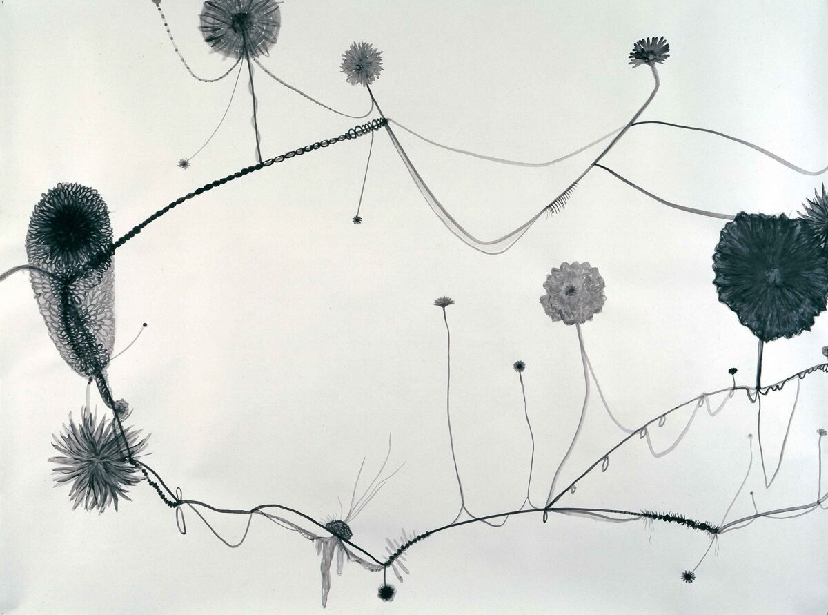 Silvia Bächli, Floréal Nr. 9, 1999