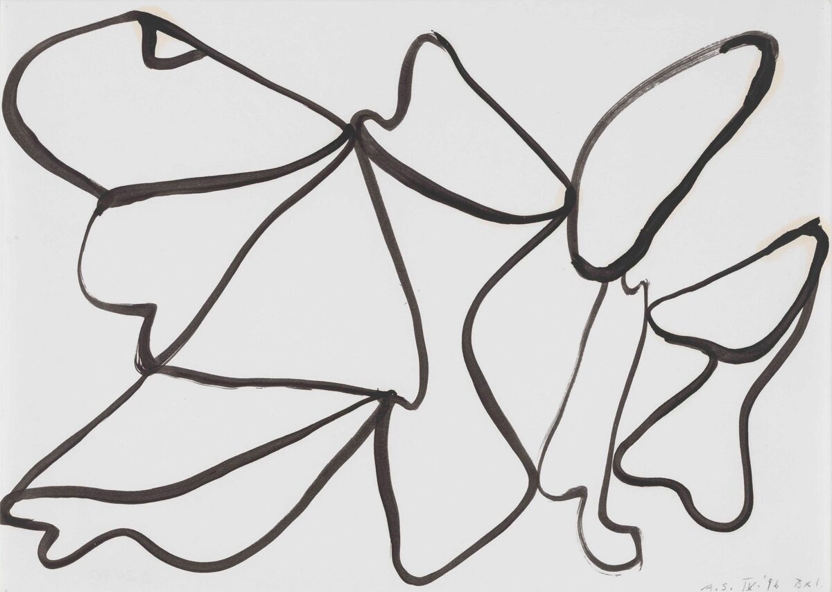 Albrecht Schnider, Ohne Titel (Kadenz), 1996